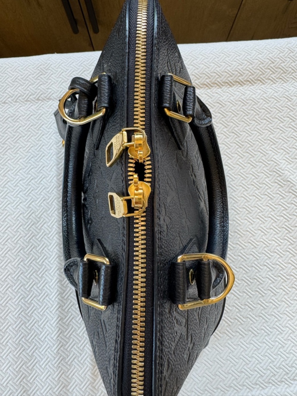 Louis Vuitton Noir Empreinte Neo Alma PM - Authentic. Excellent condition - Picture 4 of 15